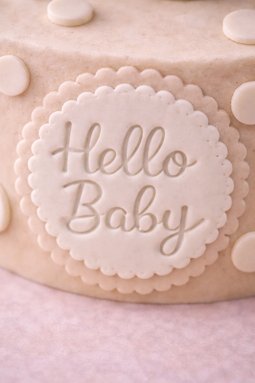 Frosted Affair Baby Elephant Bento Cake - Frosted Affair Cape Town