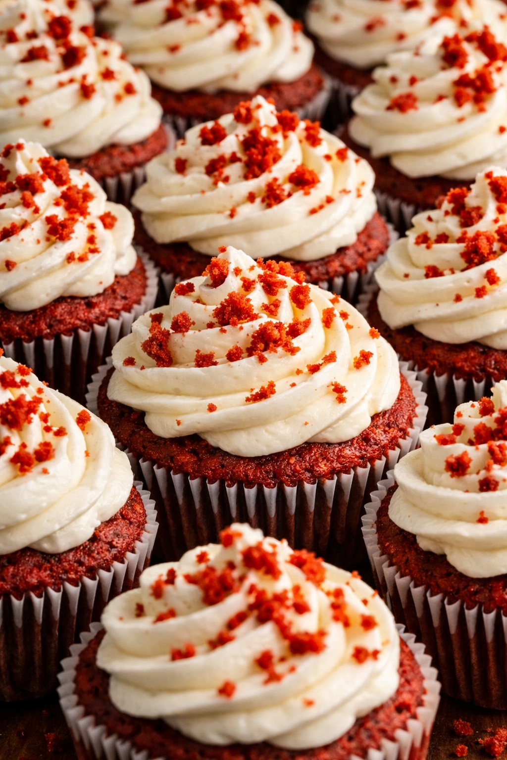 Red Velvet Cupcakes with Cream Cheese Frosting — Box of 12 - Frosted Affair Cape Town