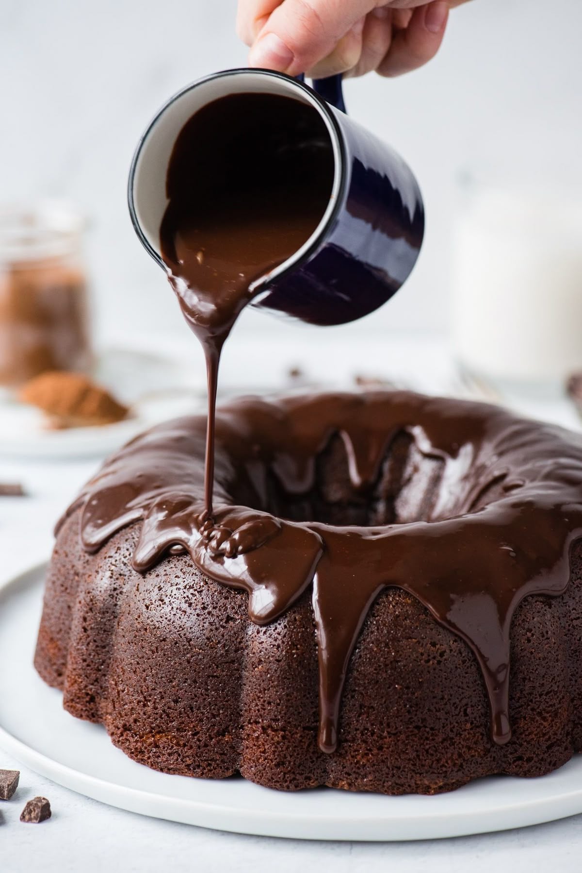 Frosted Affair Signature Chocolate Ganache Bundt Cake Filled With Caramel - Frosted Affair Cape Town