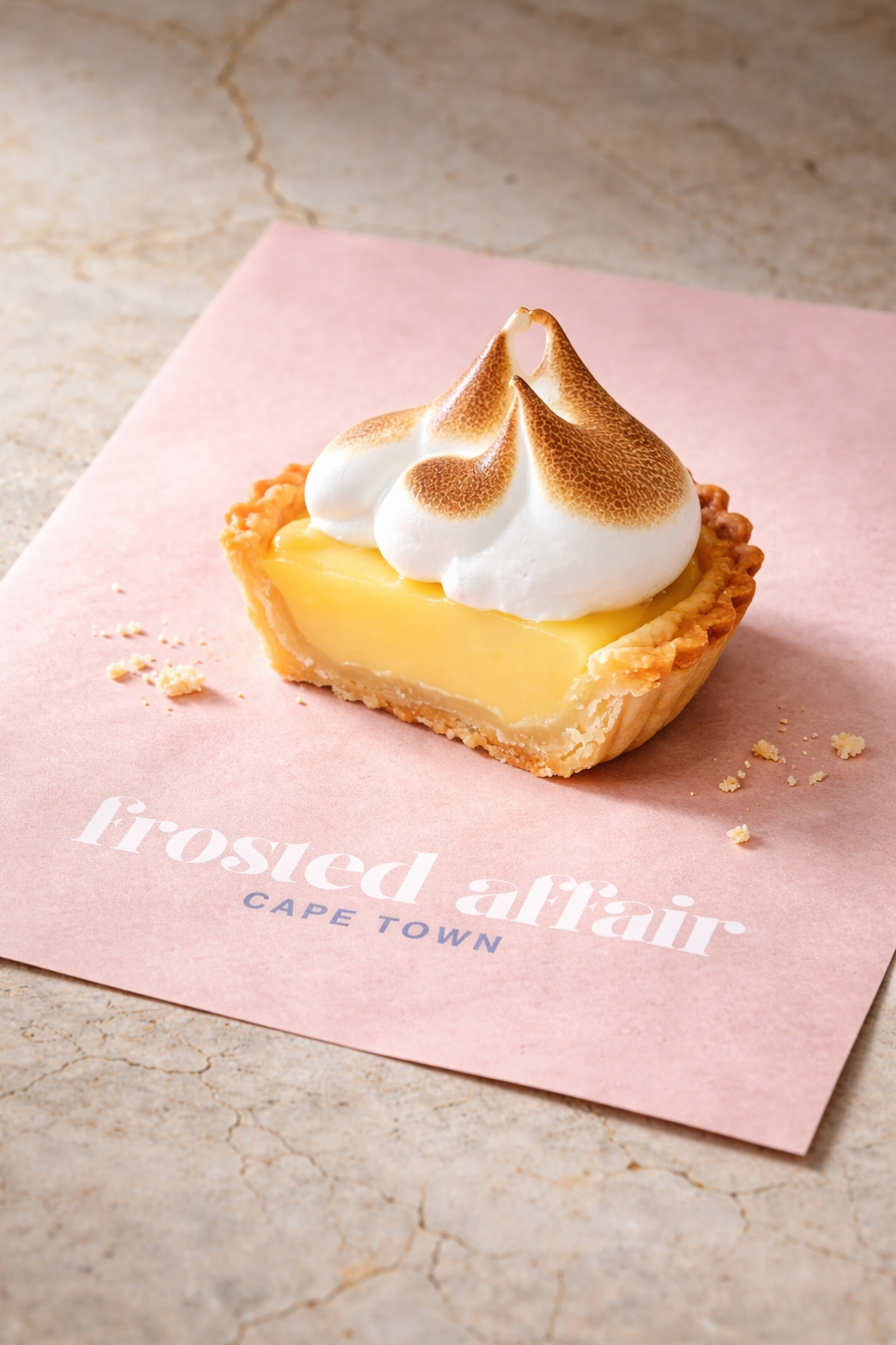 Mini Lemon Meringue Tarts — Box of 12 - Frosted Affair Cape Town