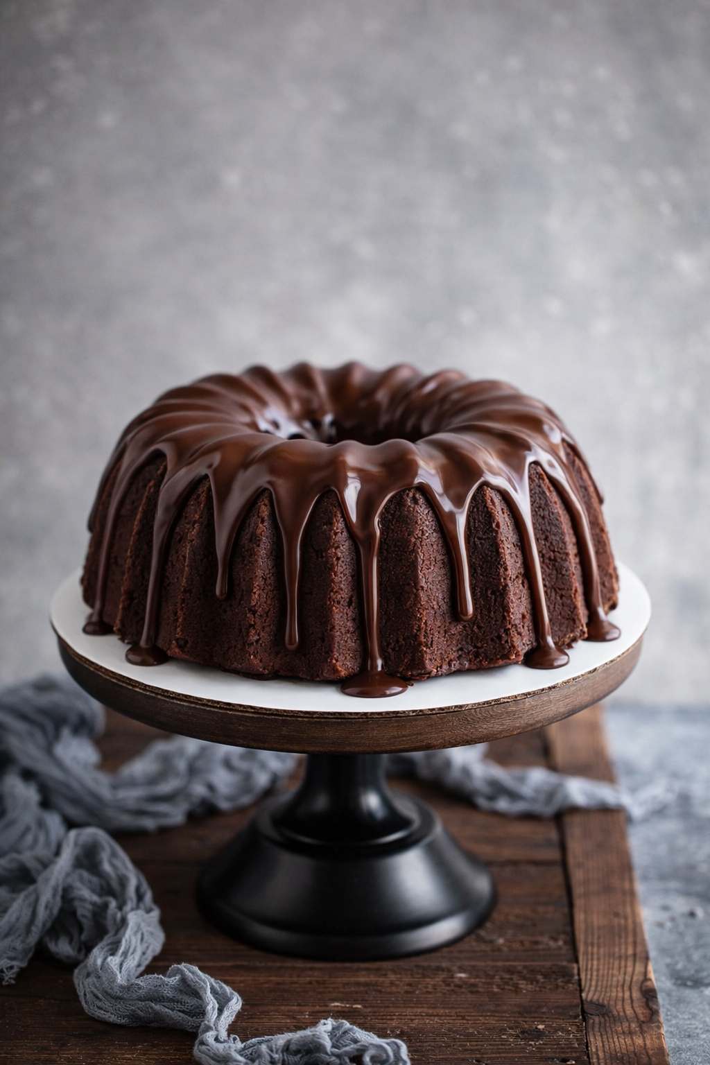 Frosted Affair Signature Chocolate Ganache Bundt Cake Filled With Caramel - Frosted Affair Cape Town