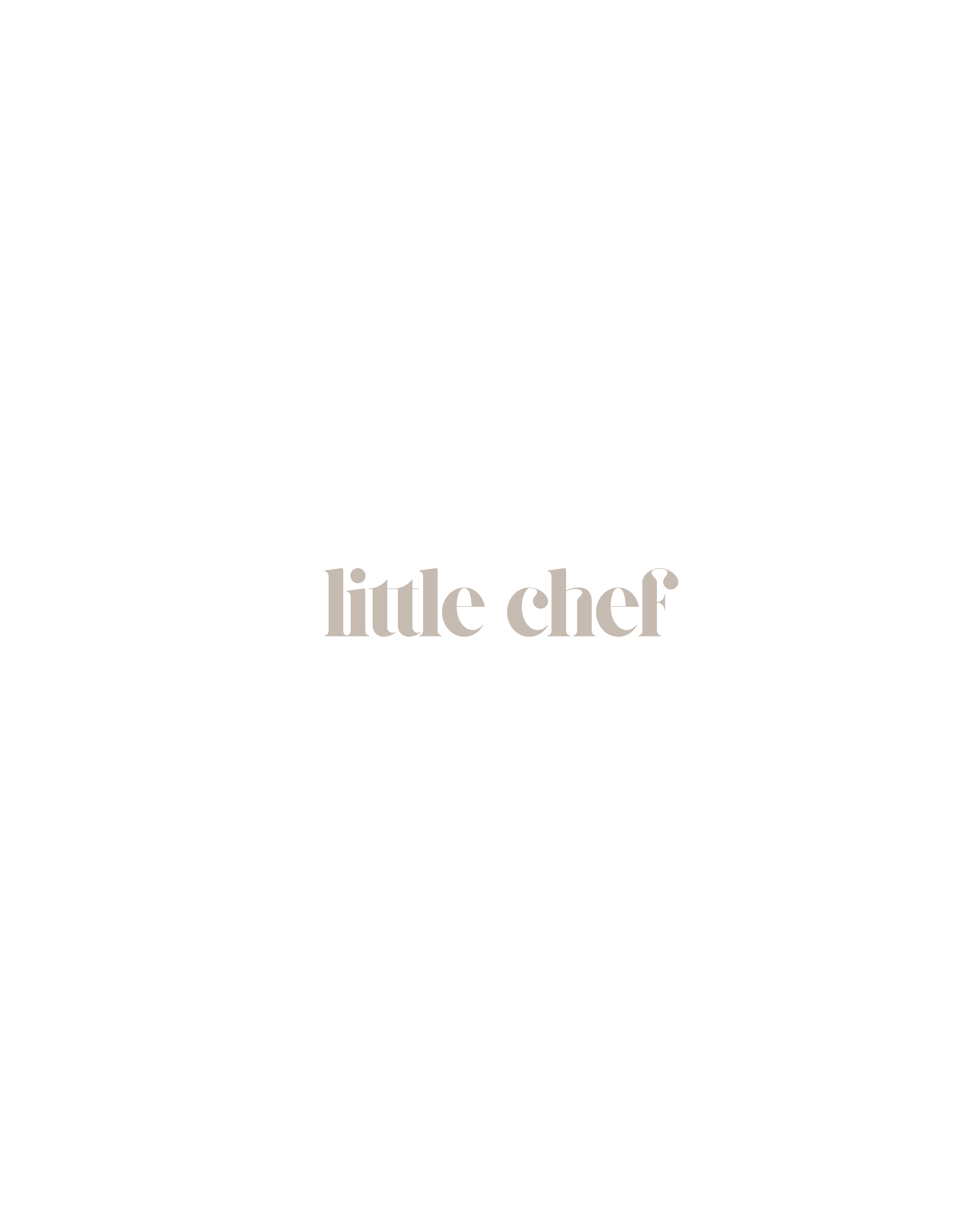 White Little Chef Apron - Child - Preorder - Frosted Affair Cape Town