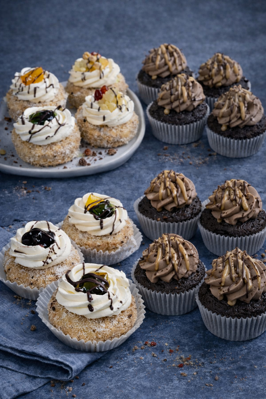 Box of 50 Assorted Fancy Mini Cakes - Frosted Affair Cape Town