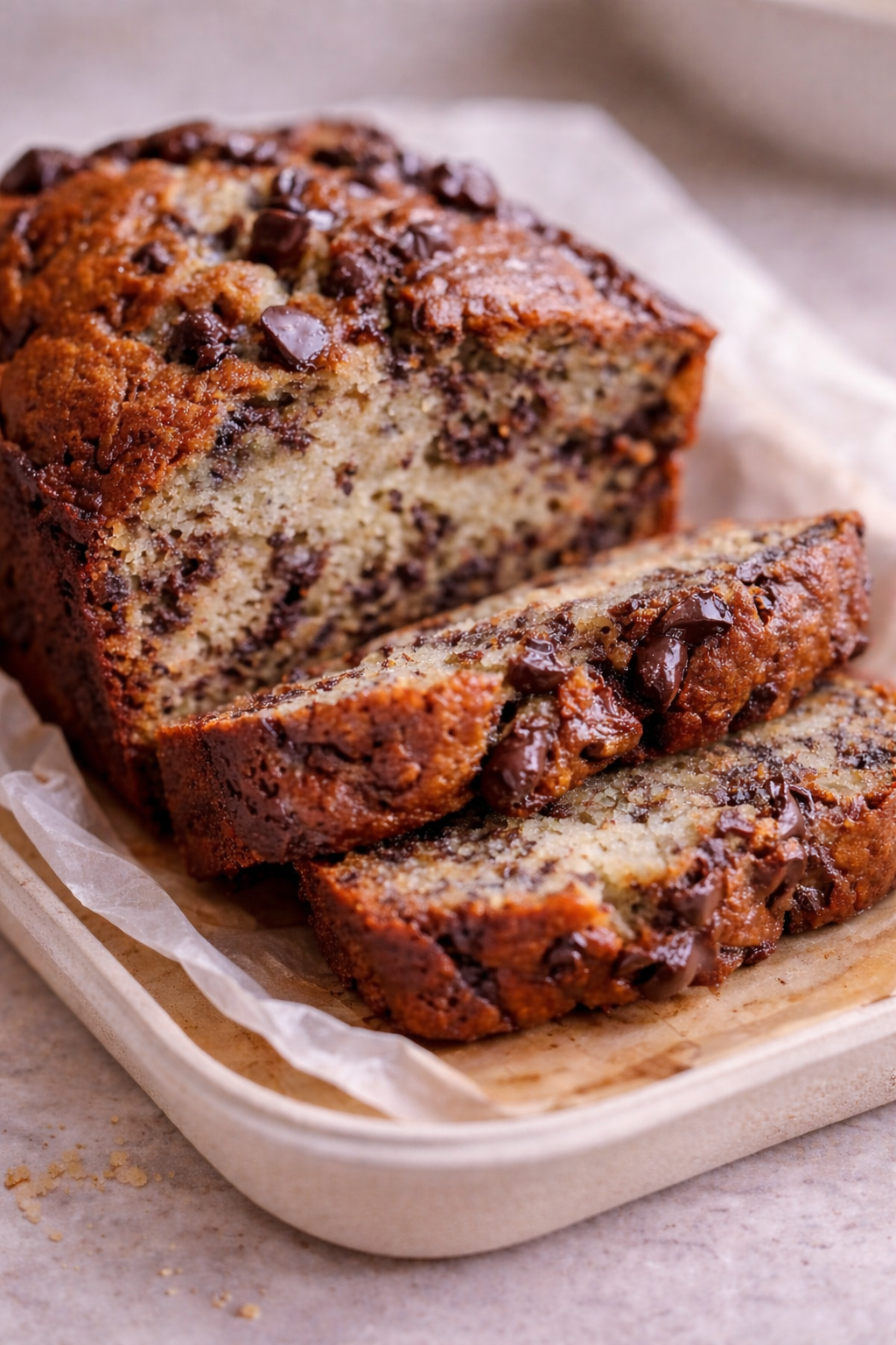 Frosted Affair Chocolate Chip Banana Loaf - Frosted Affair Cape Town