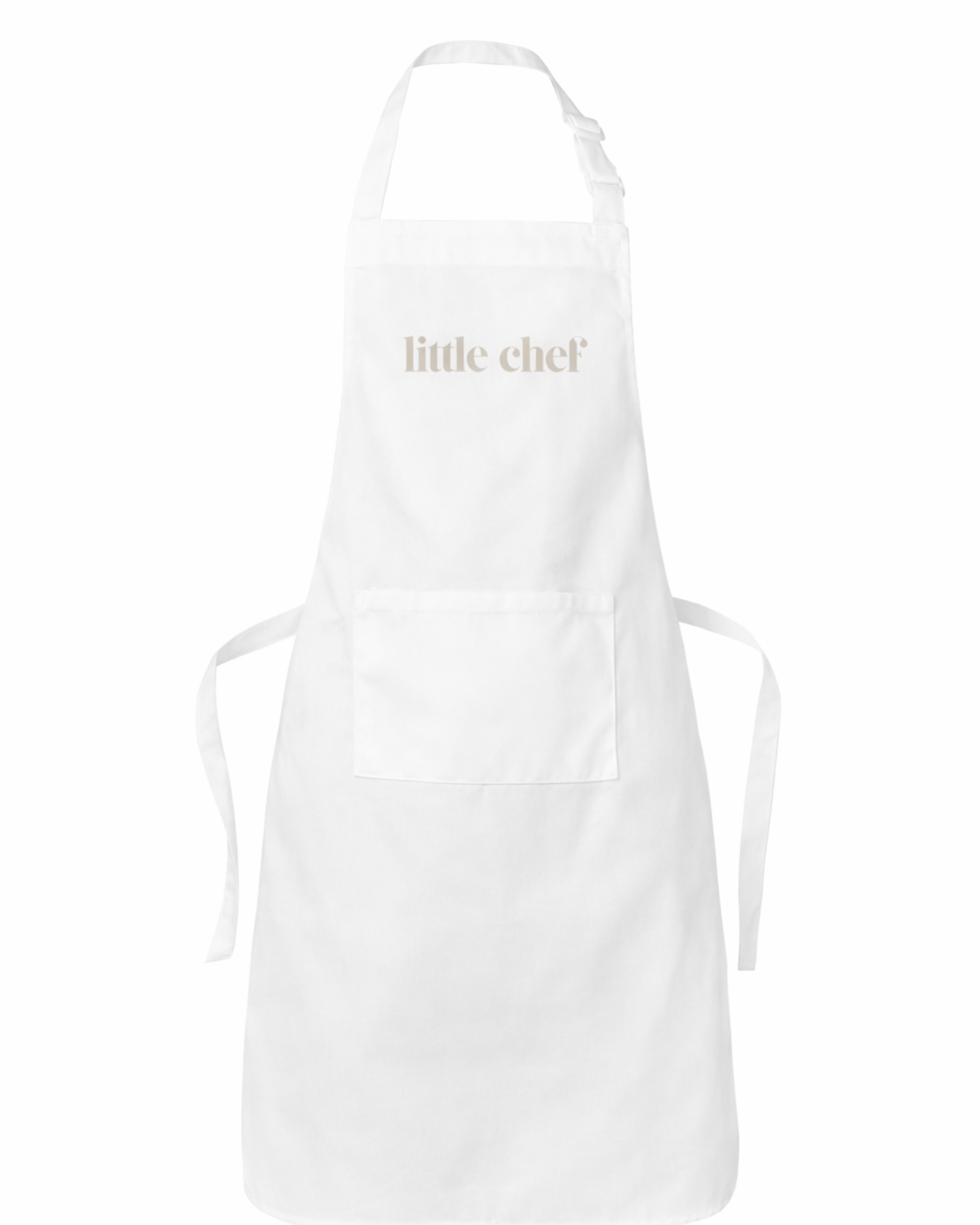 White Little Chef Apron - Child - Preorder - Frosted Affair Cape Town