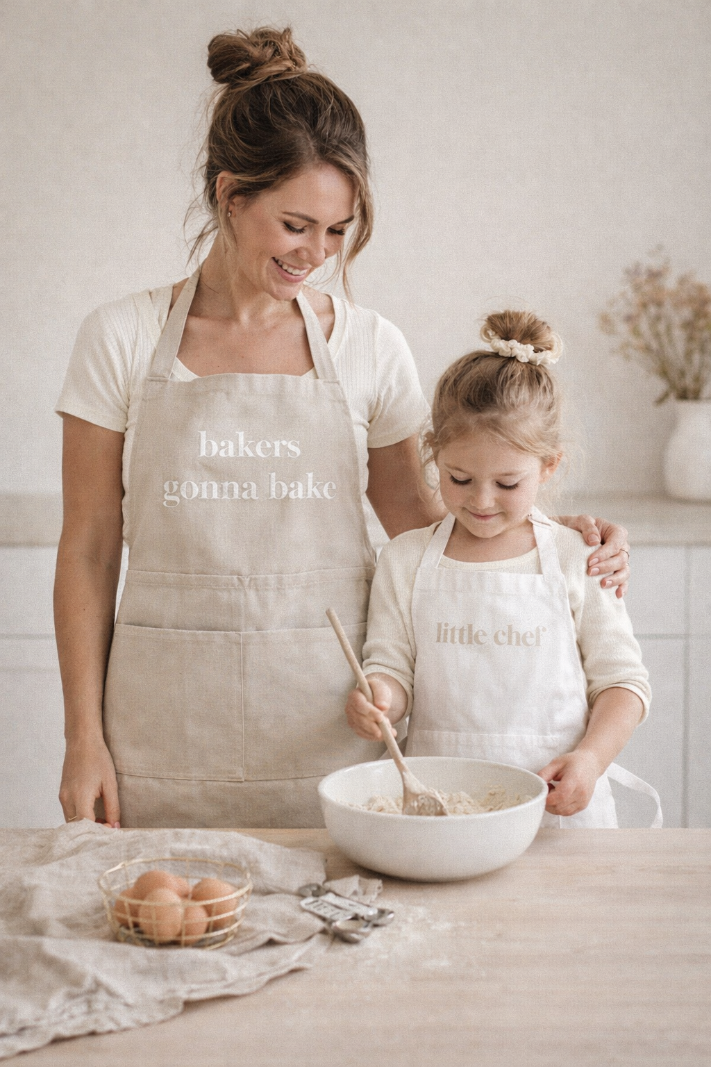 Frosted Affair Mother & Little Chef Apron Combo - Preorder - Frosted Affair Cape Town
