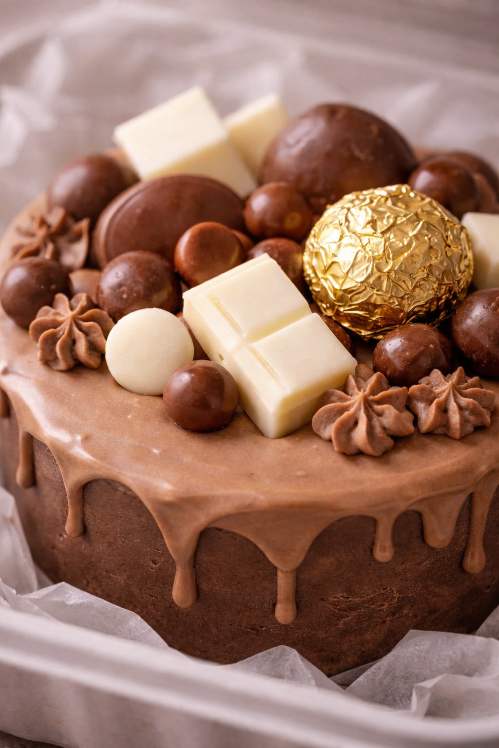 Frosted Affair Fererro Chocolate Bento Cake - Frosted Affair Cape Town