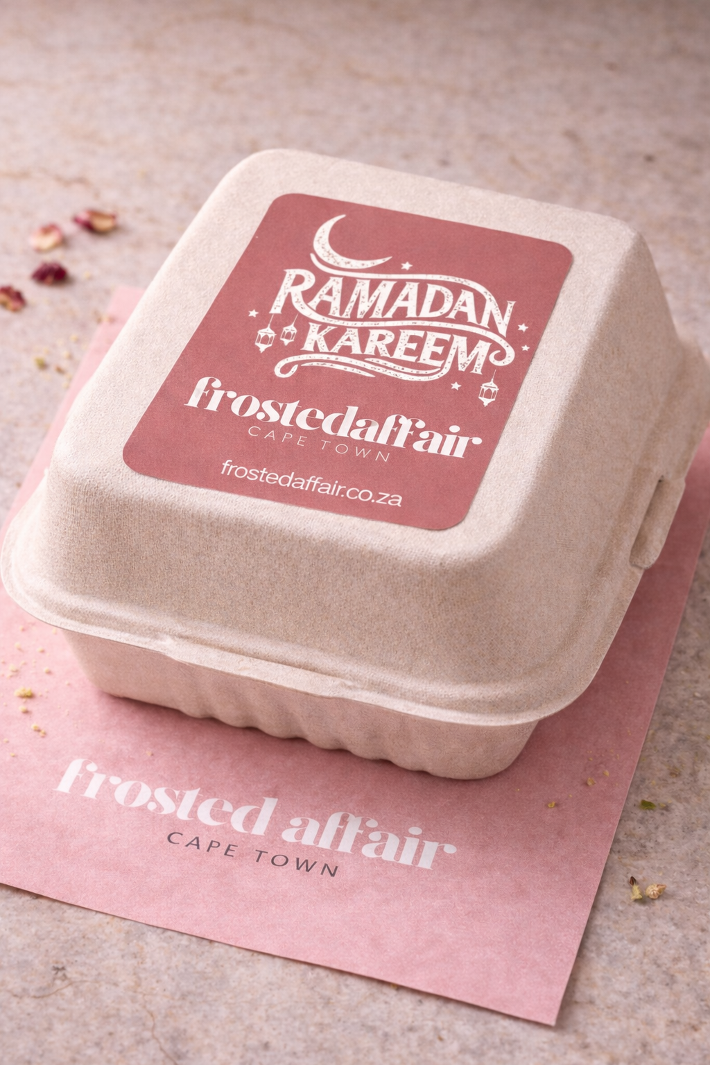Ramadan Bento Cake – Pistachio & Rose Edition - Frosted Affair Cape Town
